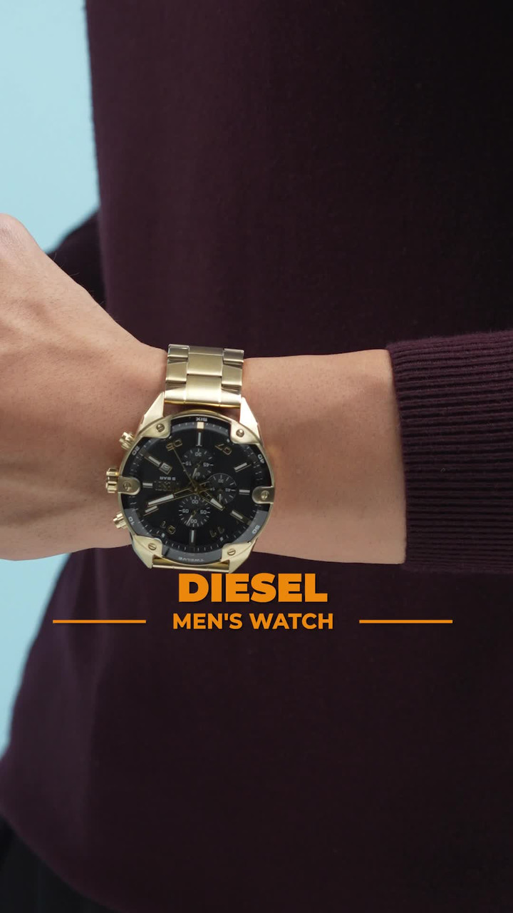 DIESEL Spiked Spiked Analog Watch - For Men - Buy DIESEL Spiked