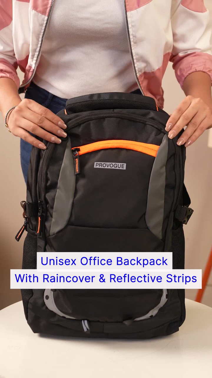 PROVOGUE unisex Spacy with rain cover and reflective strip 35 L