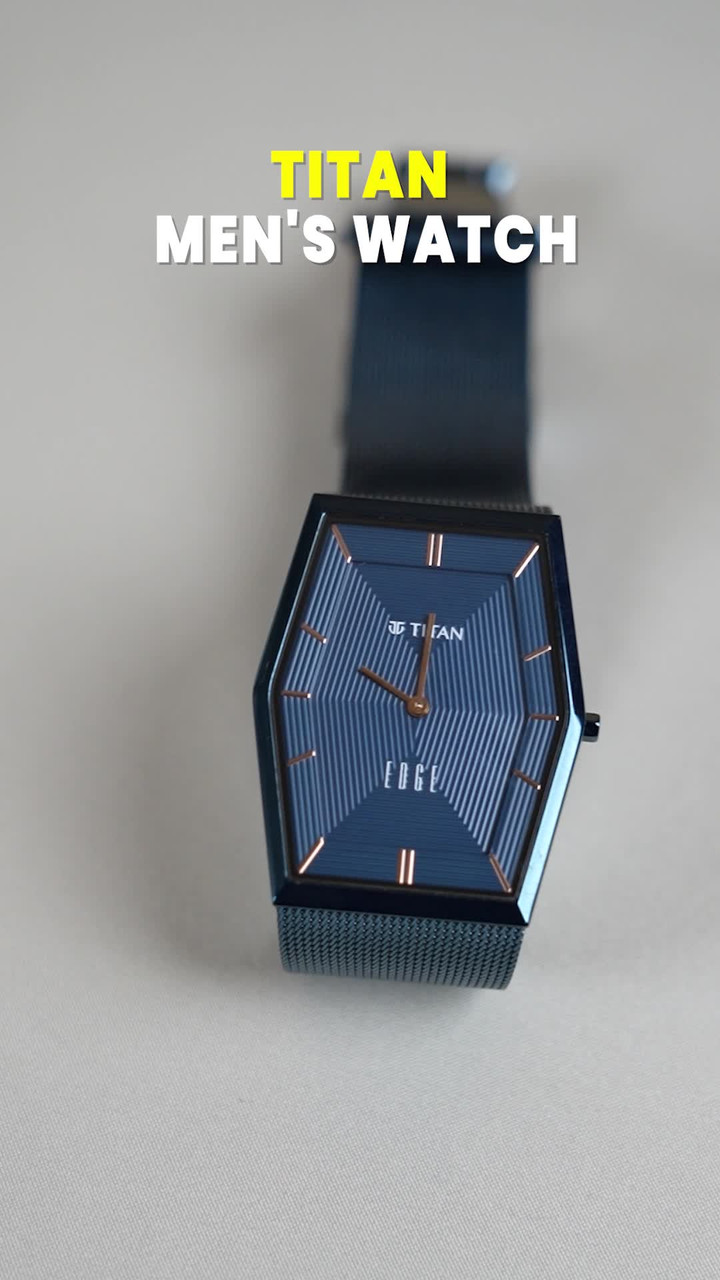 Titan Edge Whimsey Titan Edge Whimsey Quartz Blue Dial Blue