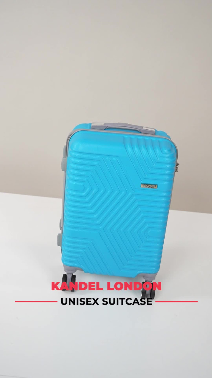 Kandel London Hard Sided ABS and PC 4 Wheel Spinners, Expandable