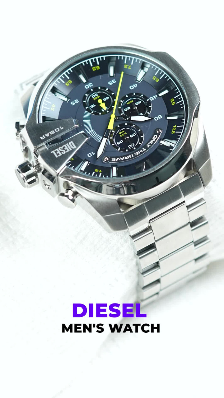 DIESEL Mega Chief s Mega Chief - DZ4465 Analog Watch - For Men