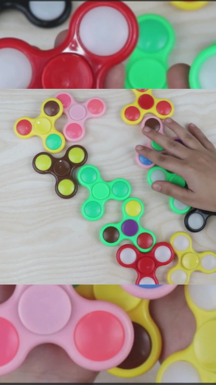 PREMSONS 608 Four Bearing Dual Colour Fidget Spinner - 608 Four