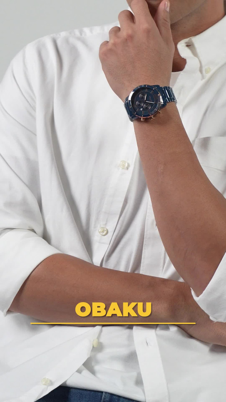 OBAKU Falk Oxford Ceramic Falk Oxford Chronograph Analog Watch