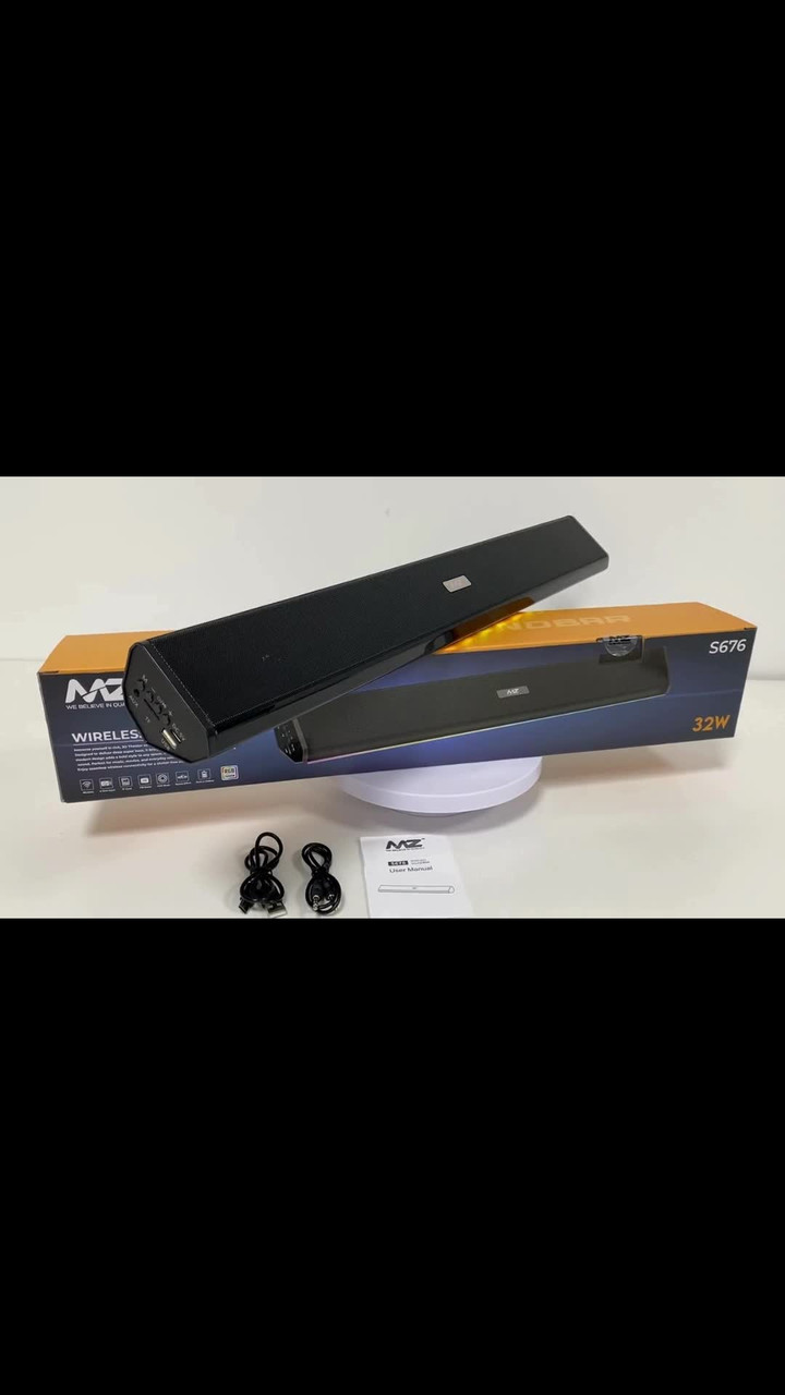 Buy MZ S676 (PORTABLE HOME T.V. SOUNDBAR) Dynamic Sound with High