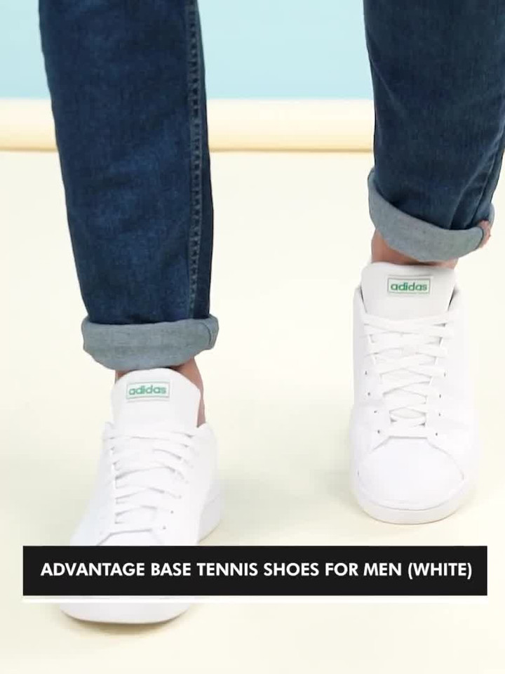 adidas gazelle silver green womens Men's Adidas, Advantage 2.0 Sneaker — Peltz Shoes main image 0