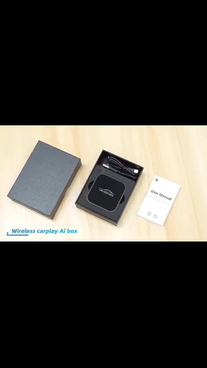 Car Video Box ユーザーマニュアル付き Ottolinkit AIBox 4+64 Android12 Wireless AndroidAuto Carplay