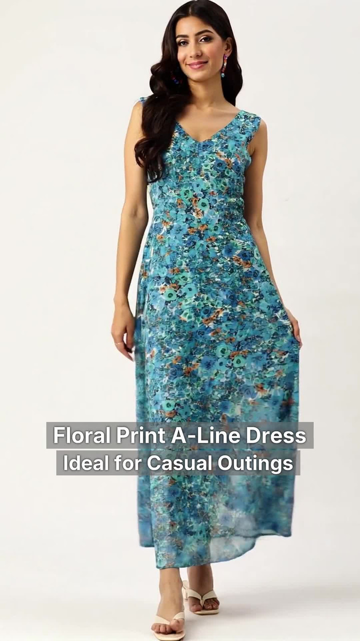 sachin and babi light blue dress Casual Cotton Linen A-Line Dress Women's Simple Loose Autumn New Style INS  Women's Ankle-length Dress