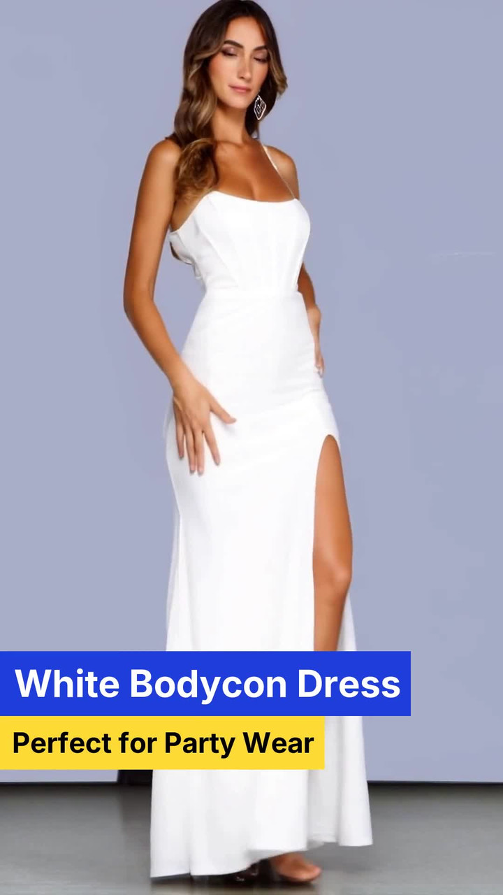 princess polly baby blue dress God's Club Women Printed Black Bodycon Dress – God's Club main image 0