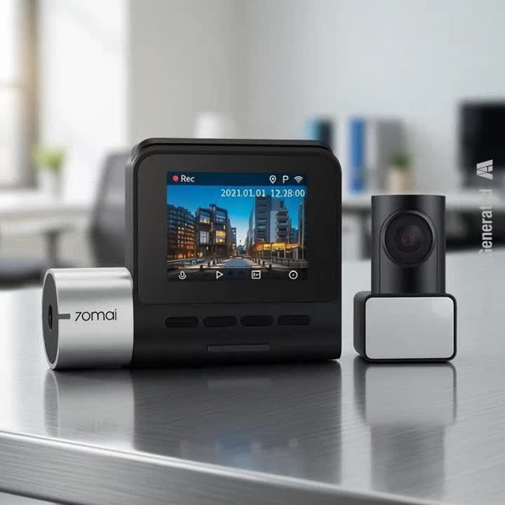 70MAI Pro Plus+ A500S, 2.7K Resolution,Built-in GPS Logger