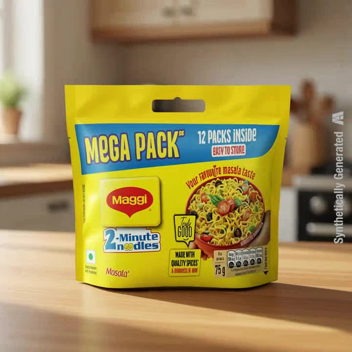 Maggi 2-Minute Favourite Masala Taste, Made With Choicest Quality