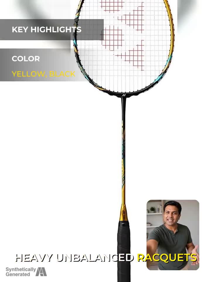 YONEX ASTOX 88 D TOUR Yellow, Black Strung Badminton Racquet - Buy