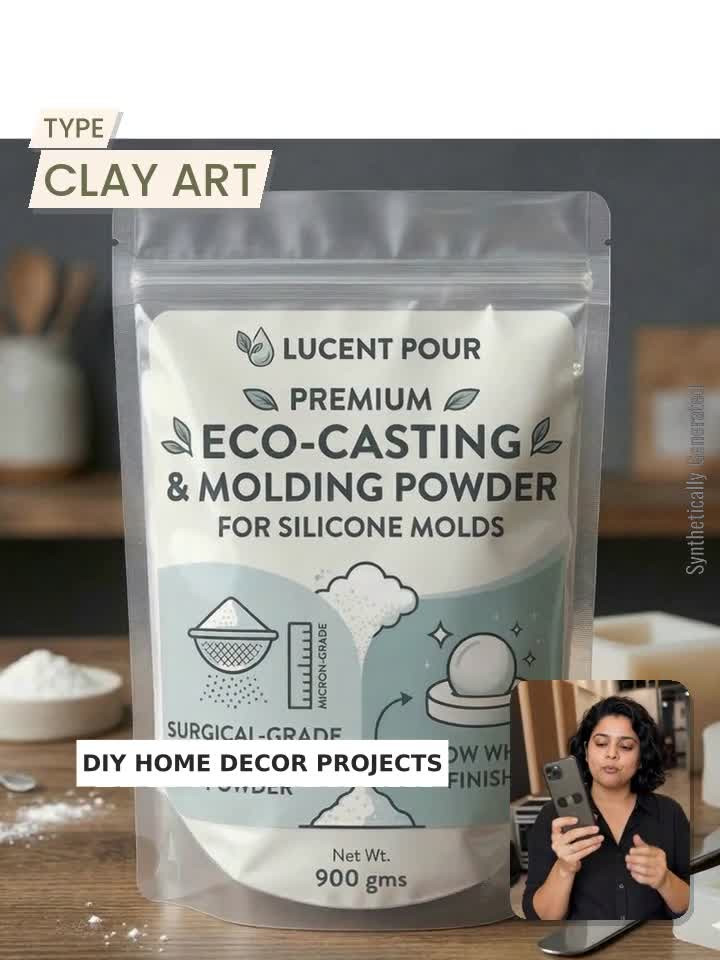 Lucent Pour Premium Eco Casting Powder 900g: Strong, Smooth