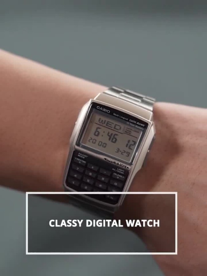 Digital watch best sale with calculator