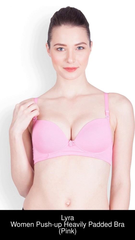 Buy Lux Lyra 523 Heavily Padded Non Wired Bra 36 Skin Online at