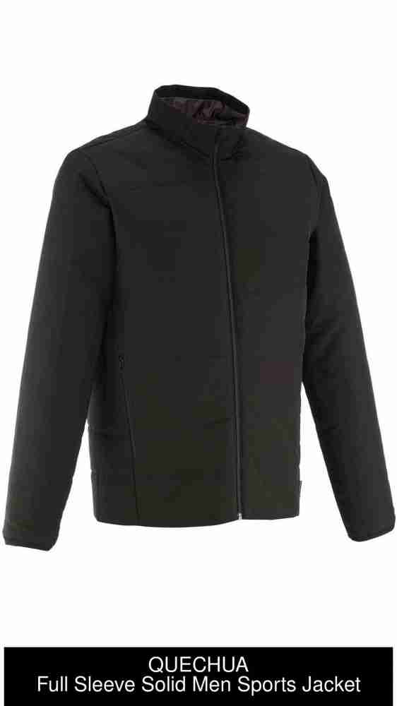 QUECHUA by Decathlon Full Sleeve Solid Men Jacket - Buy QUECHUA by  Decathlon Full Sleeve Solid Men Jacket Online at Best Prices in India