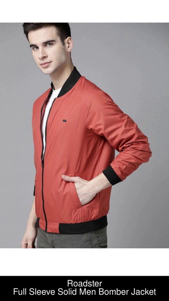 Roadster Full Sleeve Solid Men Jacket - Buy Roadster Full Sleeve