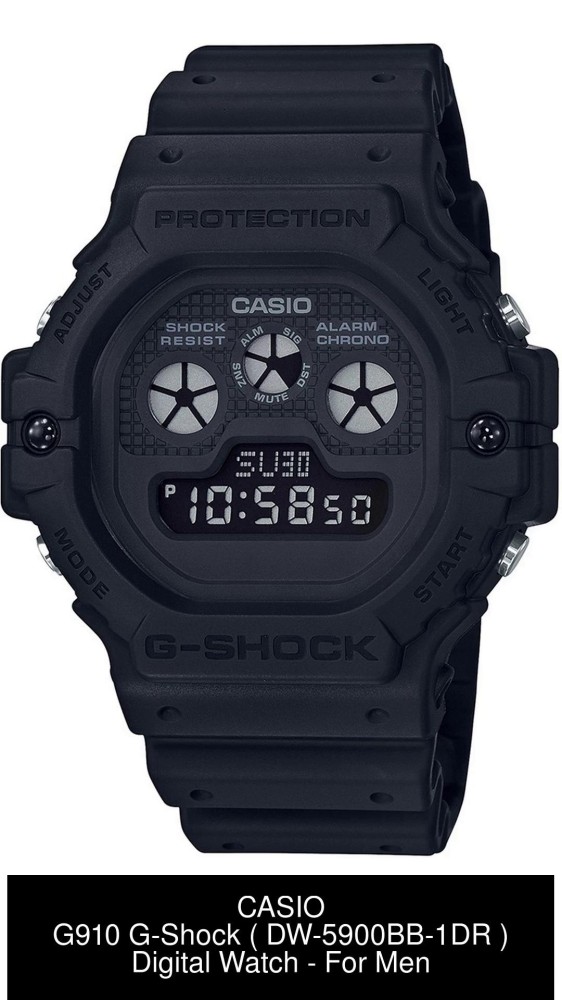 CASIO G-Shock G-Shock ( DW-5900BB-1DR ) Digital Watch - For