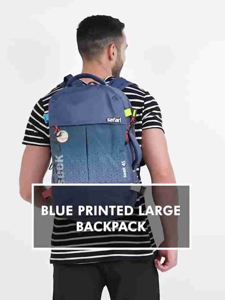 SAFARI SEEK 45 L Laptop Backpack Blue - Price in India