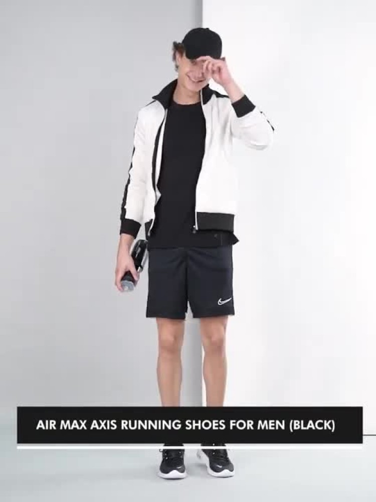 Nike air max clearance axis black mens