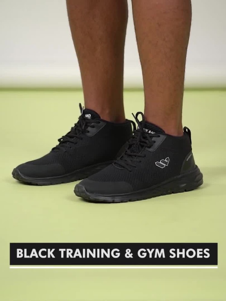 Yellow and best sale black gym shoes