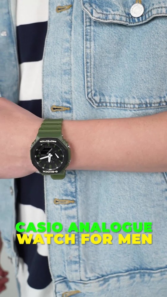 CASIO GA-2110SU-3ADR G-Shock Carbon Core Guard Analog-Digital 