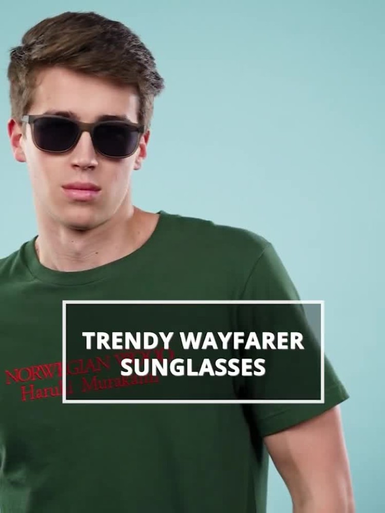 Buy Fastrack Wayfarer Sunglasses Grey For Men Online @ Best Prices in India
