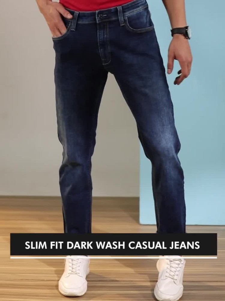 Pepe Jeans Slim Men Dark Blue Jeans - Buy Pepe Jeans Slim Men Dark Blue  Jeans Online at Best Prices in India