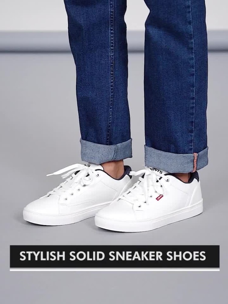 Levis white deals shoes flipkart