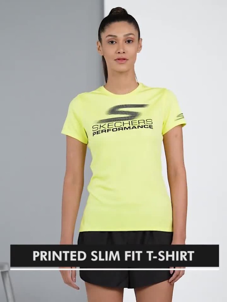 Skechers t shirt clearance womens 2017