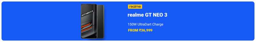 Realme GT Neo3 sale is on