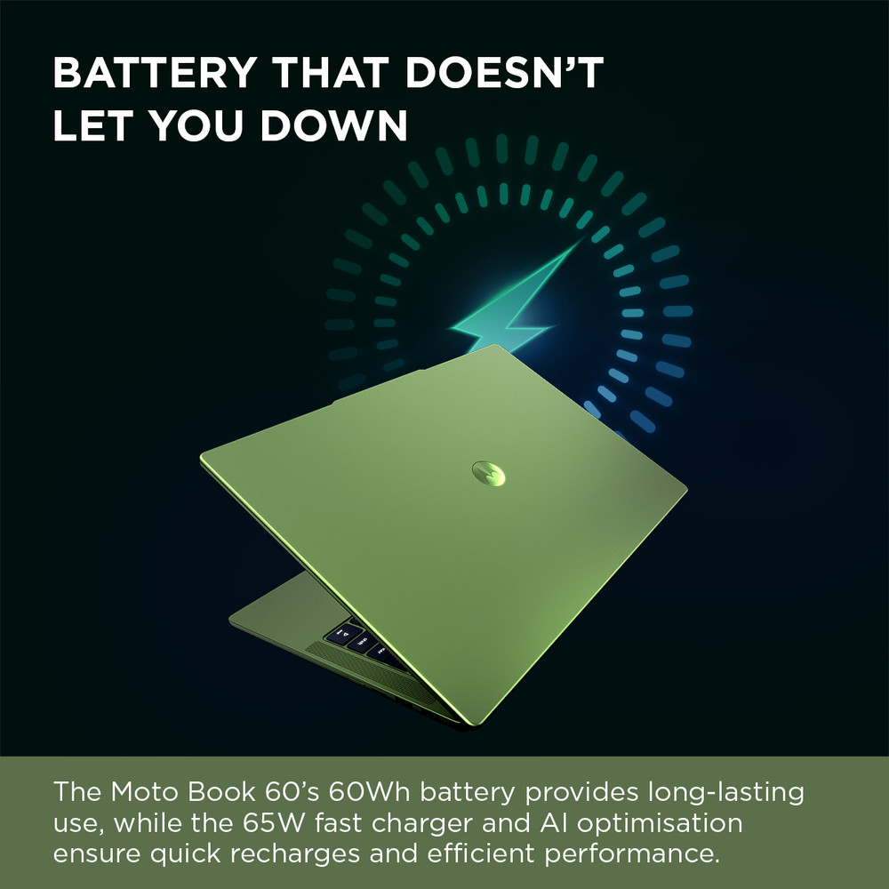MOTOROLA Motobook 60 Full Metal OLED (i7 14th Gen) Intel Core 7 Series ...