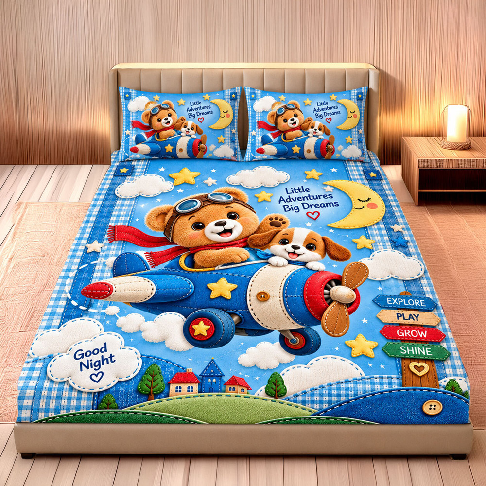 Teddy Good Night bedsheet