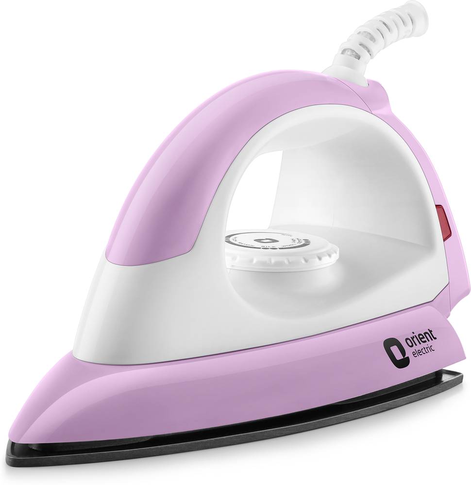 Orient Electric Panache Plus DIPCP11LP 1100 W Dry Iron  (White, Purple)