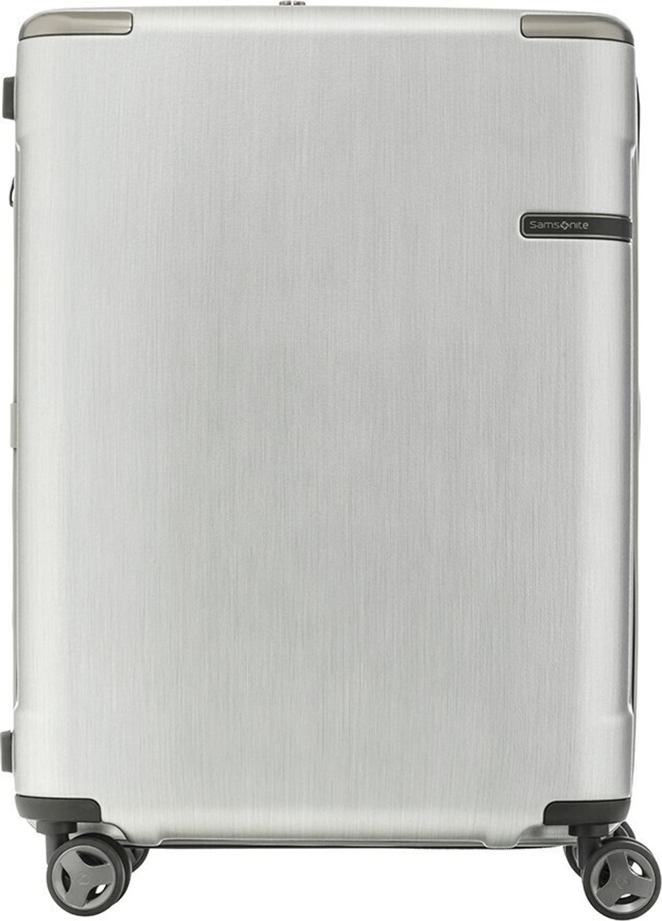 SAMSONITE SAM EVOA SP69/25 EXP-BRSD SLVR Expandable  Check-in Suitcase 4 Wheels - 27 Inch