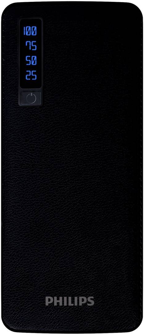 PHILIPS 11000 mAh 10 W Power Bank  (Black, Lithium-ion, Fast Charging for Mobile)