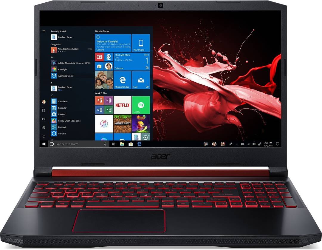 Acer Nitro 5 Intel Core i5 9th Gen 9300H - (8 GB/1 TB HDD/256 GB SSD/Windows 10 Home/4 GB Graphics/NVIDIA GeForce GTX 1650) AN515-54-521N Gaming Lapto