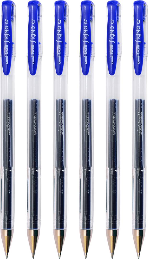 uni ball signo um 100 0 7 mm gel pen waterproof smooth flow ink quick drying