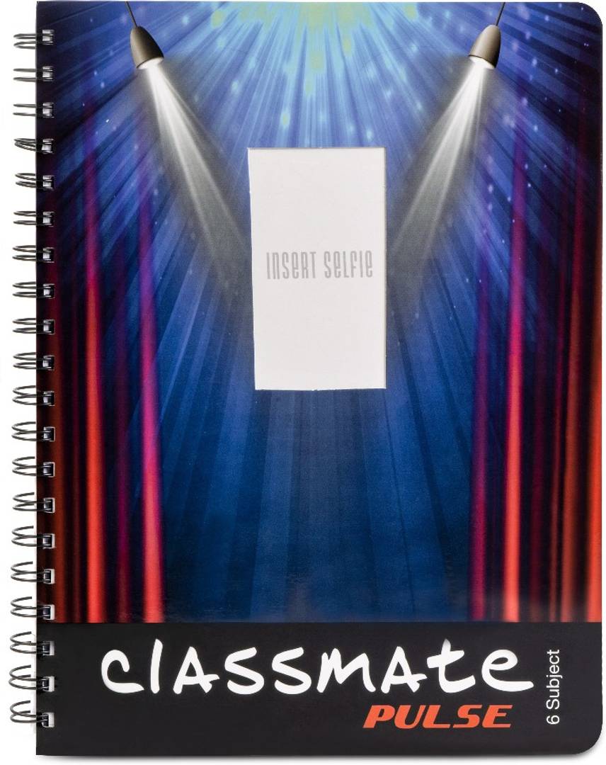 classmate pulse a5 notebook single line 300 pages
