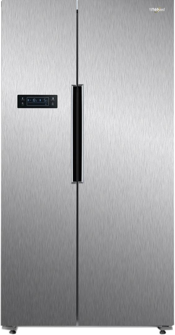 Whirlpool 570 L Frost Free Side by Side Inverter Technology Star Refrigerator Silver, WS SBS 570 STEEL (SH)