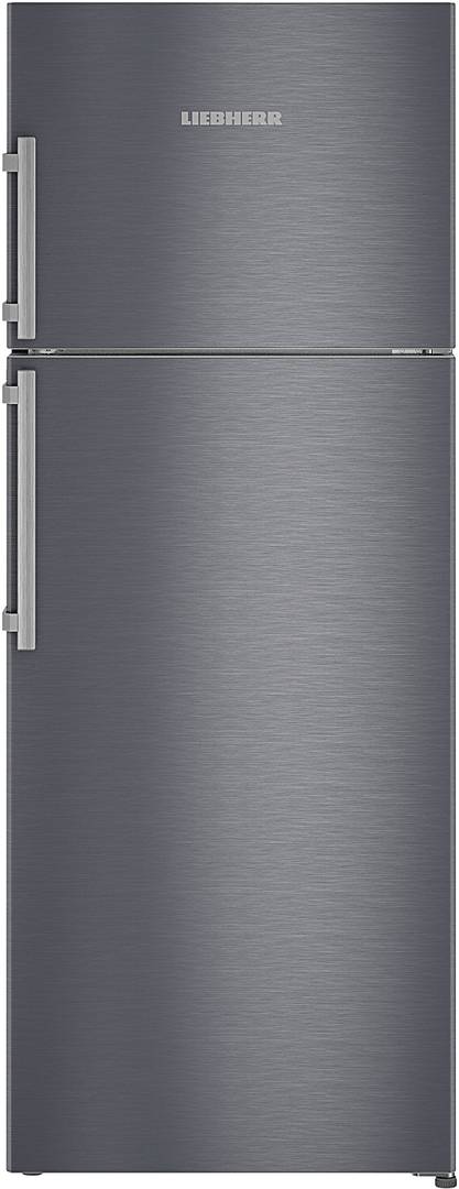 Liebherr 472 L Frost Free Double Door Top Mount 2 Star Refrigerator Cobalt Steel, TDcs 4740-20