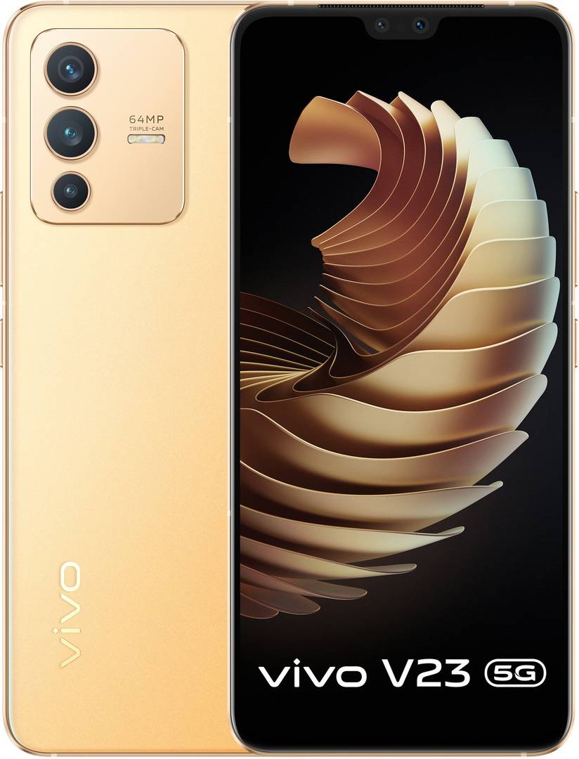Vivo V23 5g (sunshine Gold, 256 Gb, 4200 Mah)