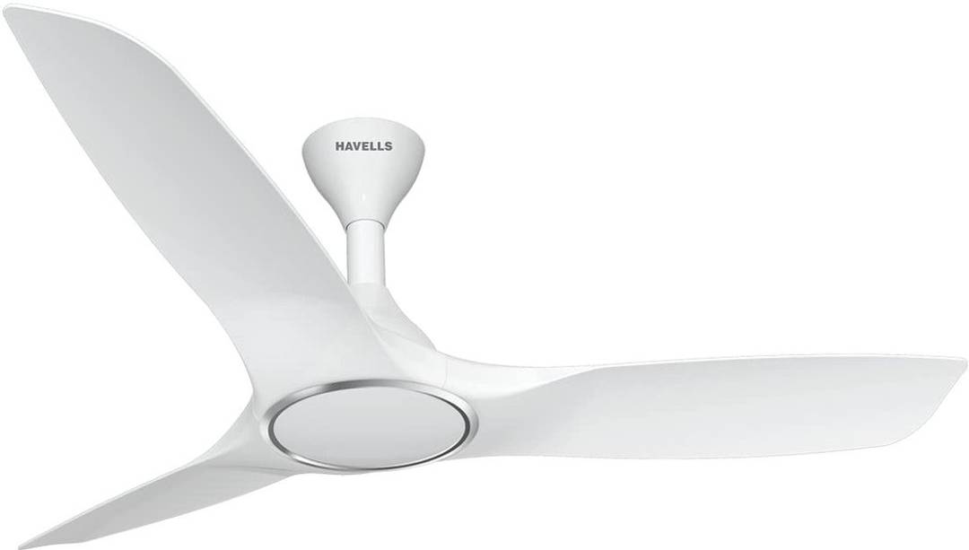 HAVELLS stealth air BLDC pearl white with 2 Year Warranty Silent Operation 1200 mm Ceiling Fan pearl white | Pack of 1