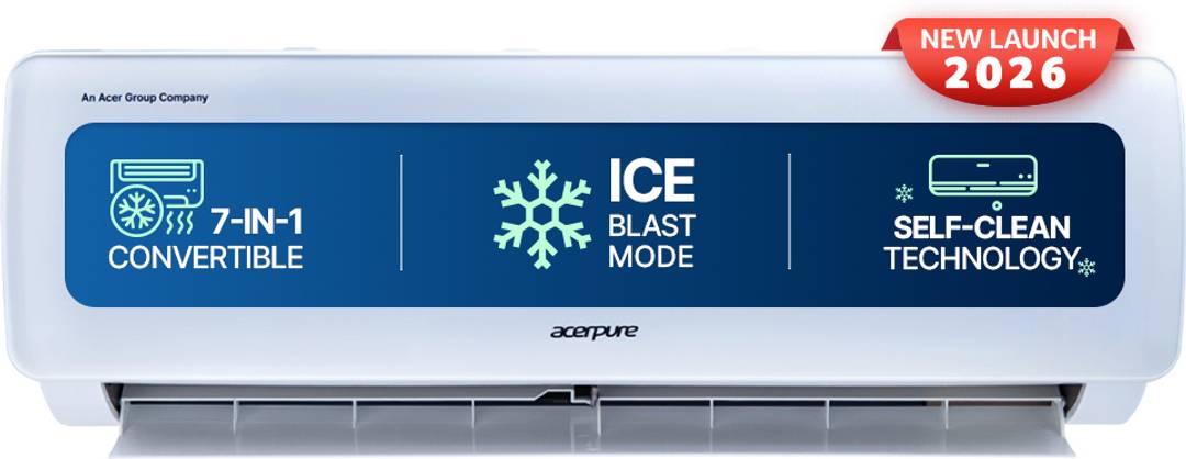 Acerpure Chill Neo AC5IPG61.5TN3W48W | 4800W | 3 star 2026 model | 7 in 1 Convertible | White