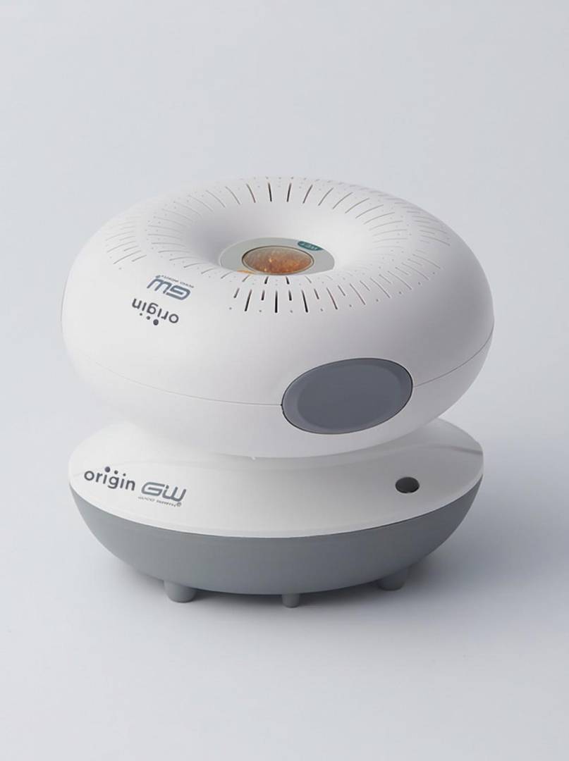 Origin Dehumidifiers MIni Dedumidifier and Recharging Base Combo Pack Portable Room Air Purifier (white)