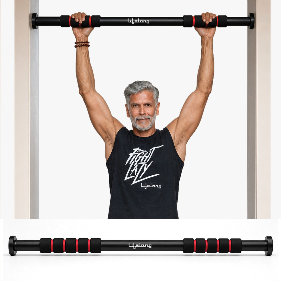Lifelong Adjustable Pull-Up Bar For Home Gym | Best For Kids, Men...m..
