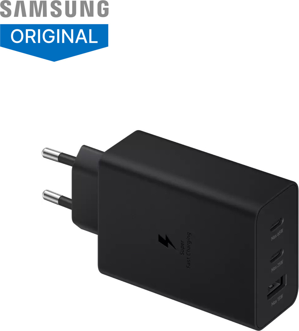 Samsung 65 W PPS 3 A Wall Charger for Mobile Black