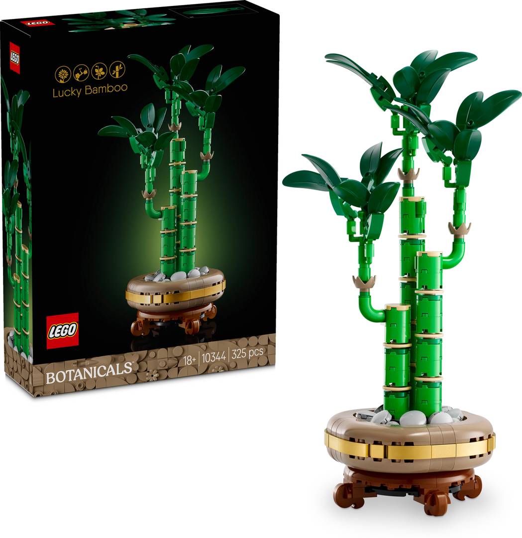 lego botanicals lucky bamboo plant decor 10344 325 blocks
