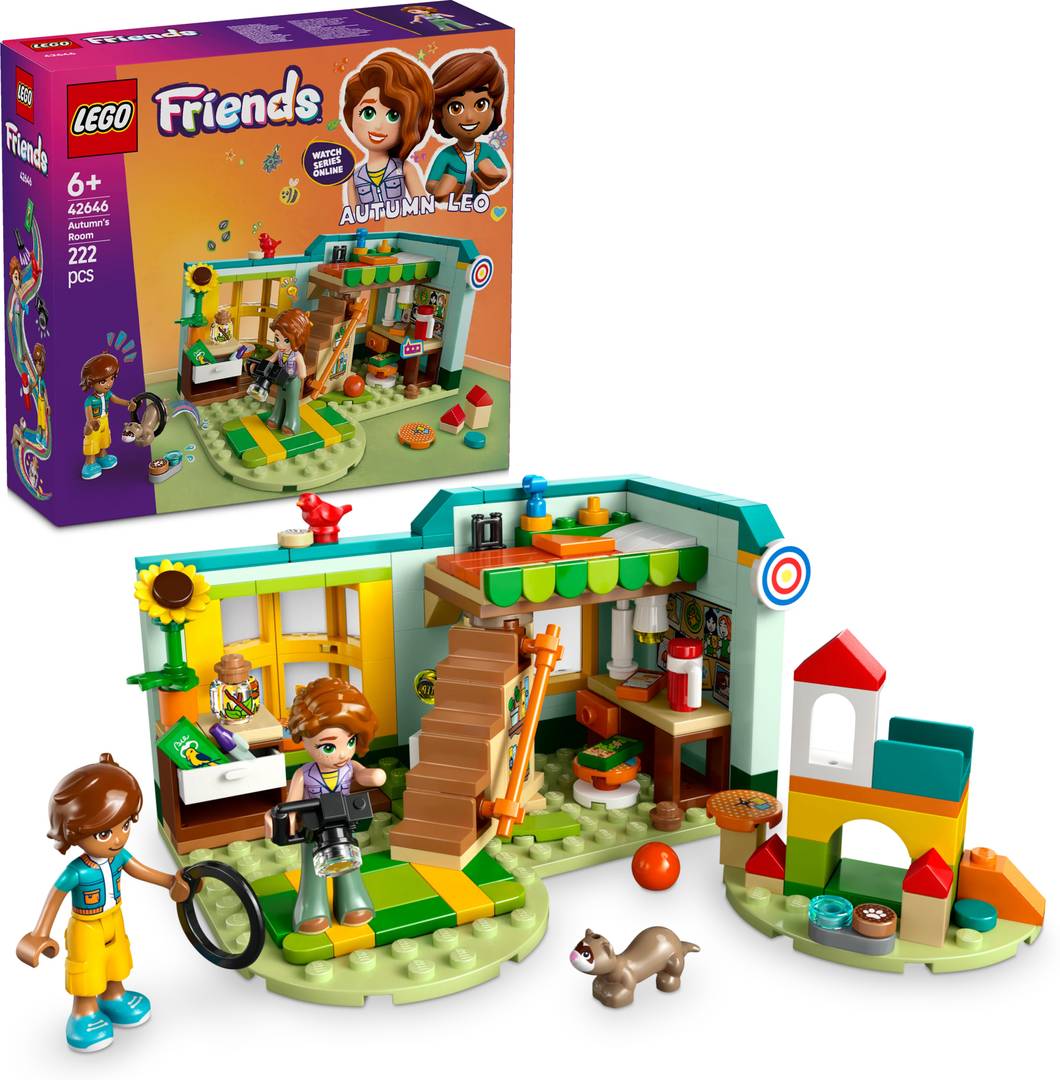 lego friends autumns room pretend play toy building set 42646 222 blocks