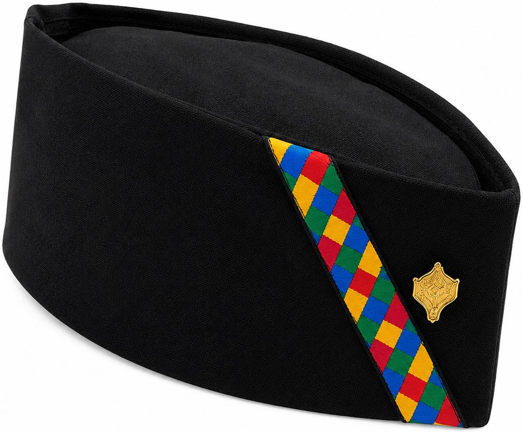 Embroidered Skull Cap