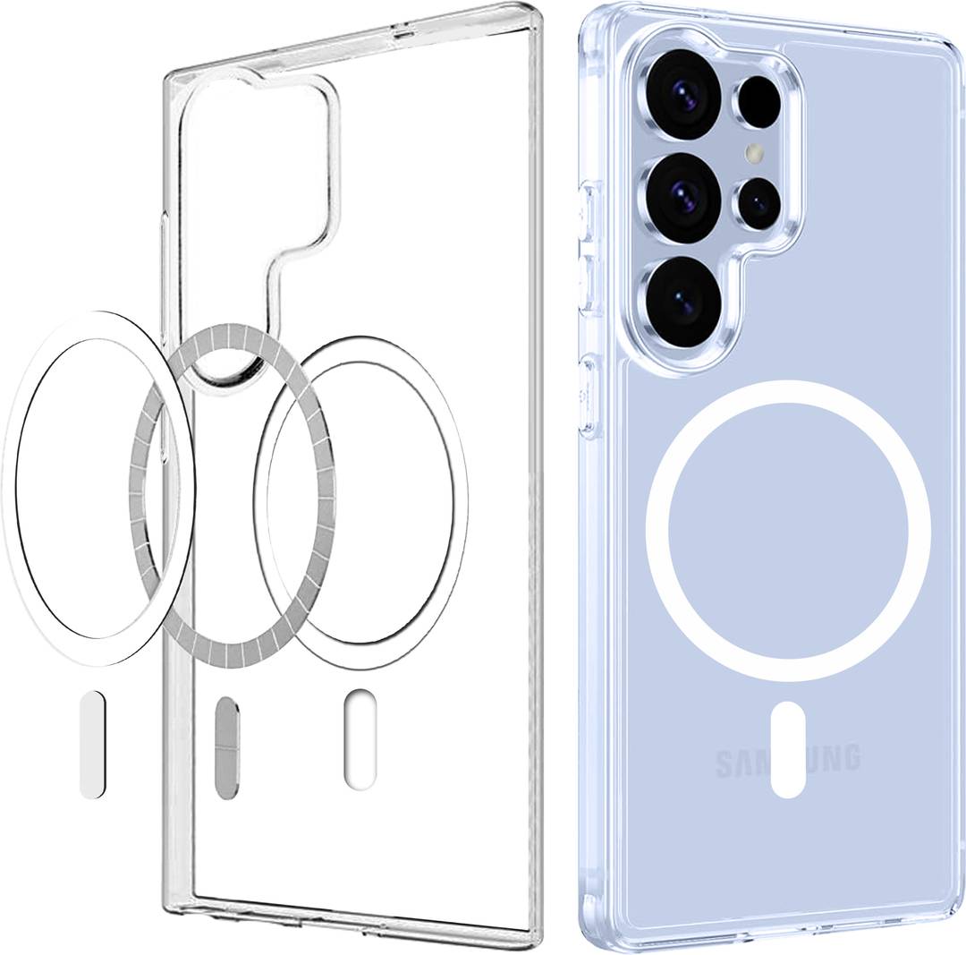 CEDO XPRO Back Cover for Samsung Galaxy S25 Ultra 5G Transparent, Dual Protection, Polycarbonate, Pack of: 1